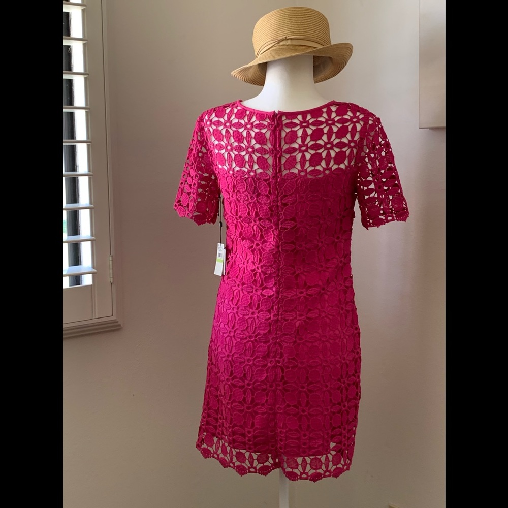 LAUNDRY by Shelli Segal Pink Lace Dress - Picture 3 of 10